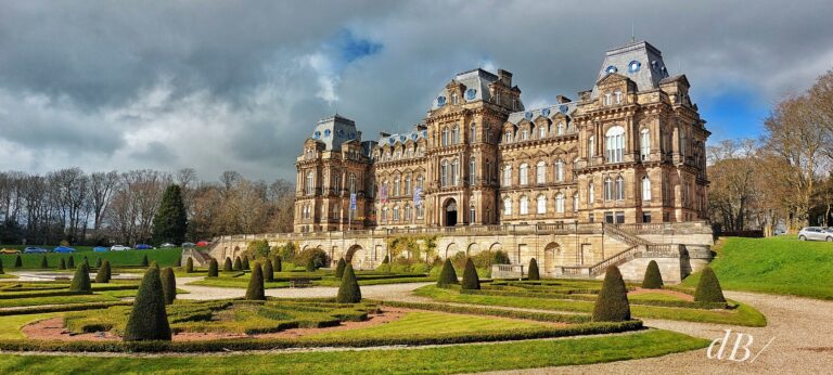 The pseudo chateau of The Bowes Museum, Barnard Castle