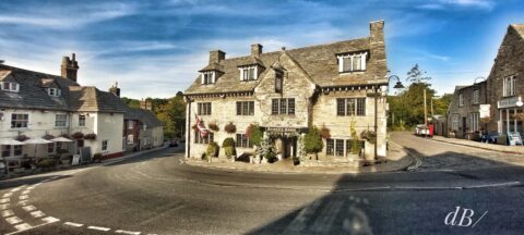 Bankes Arms, Corfe Castle, less photographed, but just as good