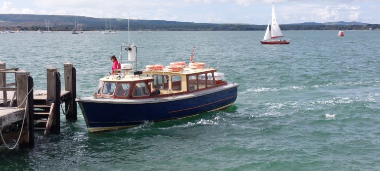 Boat bound for Brownsea Island