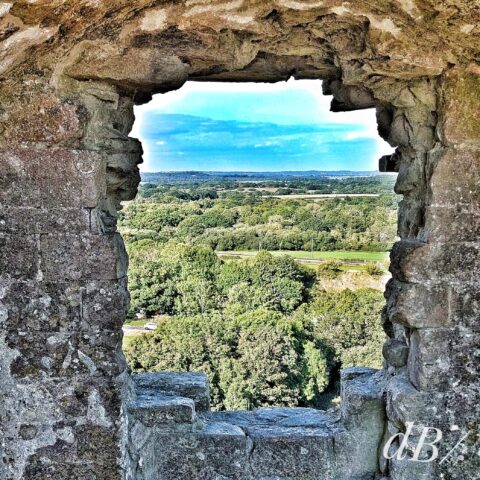 Through, the round, square, arched window