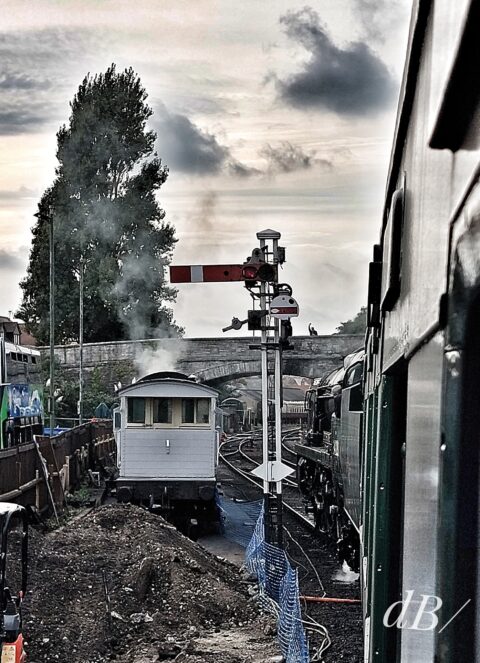 Signals at Corfe Castle Station