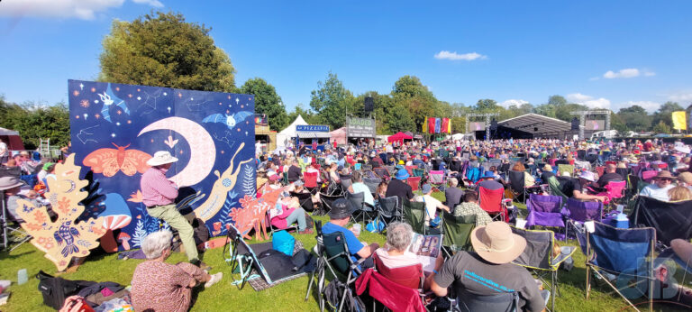 Folk Festival crowd