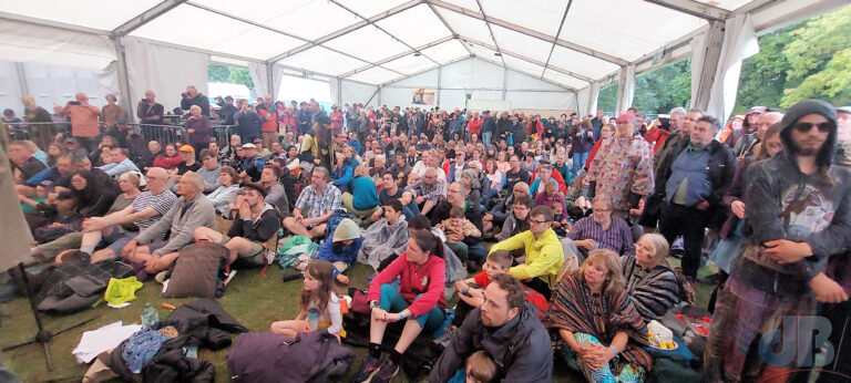 Festival Choir audience at our performance