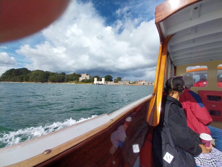 Brownsea Island from the boat