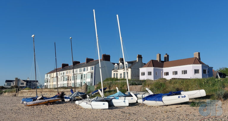 Boats and beach, Rhosneigr