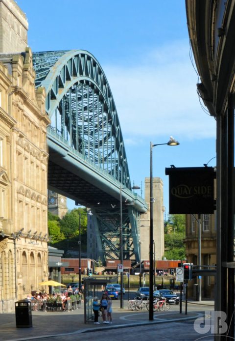 The world-famous Tyne Bridge, Newcastle