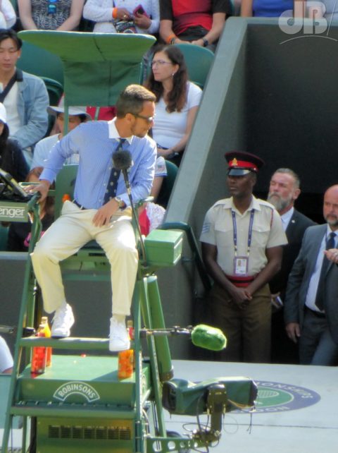 Wimbledon umpire