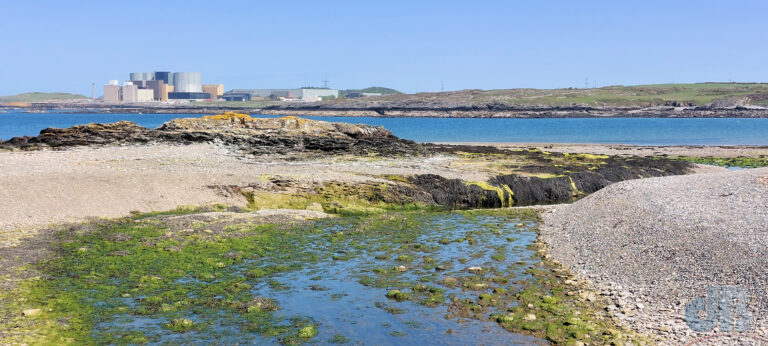 Wylfa Power Station, Cemlyn Bay