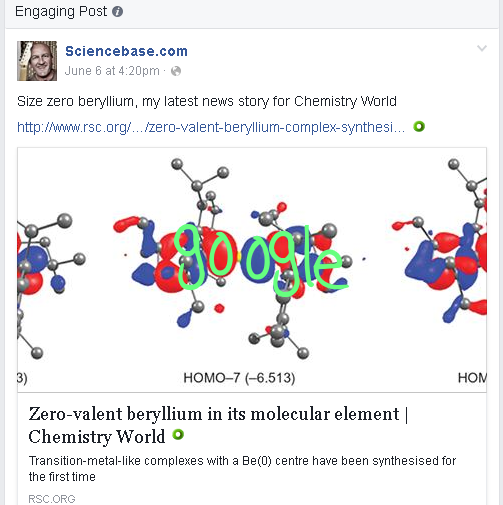 Original Be compound structure without annotation on CW site