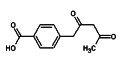 Diketone structure