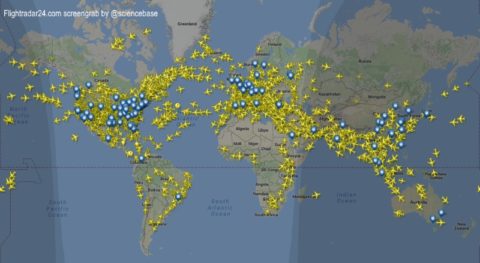 flightradar-world