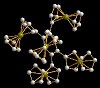 Hexaferrocenylbenzene structure