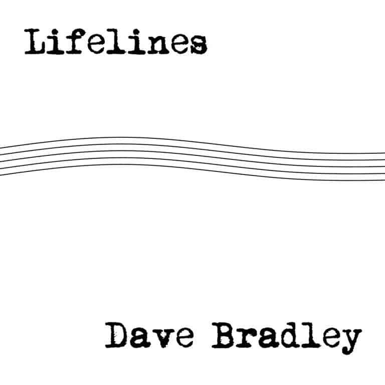 Lifelines EP artwork associated with four new songs from David Bradley