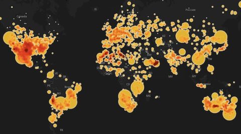 meteorite-map