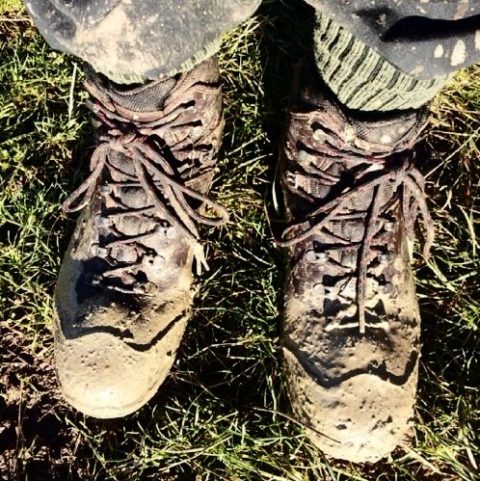 Dave Bradley's Muddy Boots