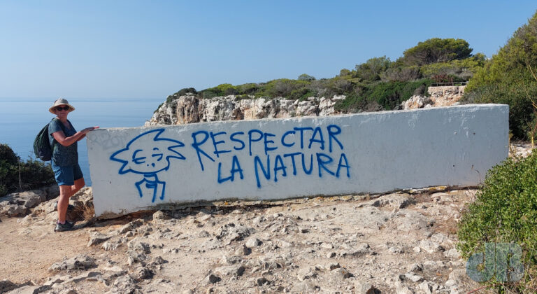Respectar la natura graffiti