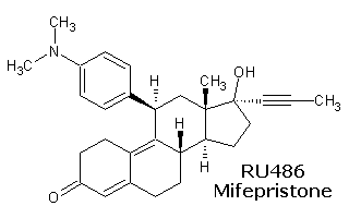 RU486 structure